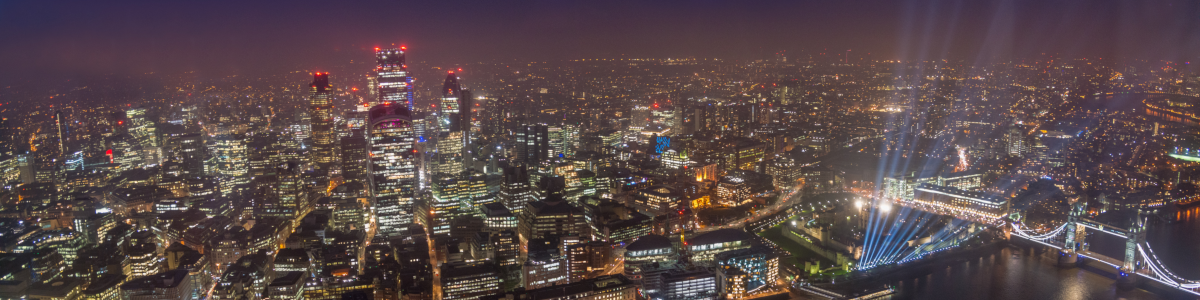 nightime city scape