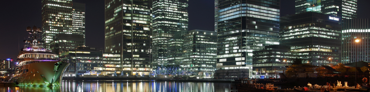 nightime city scape