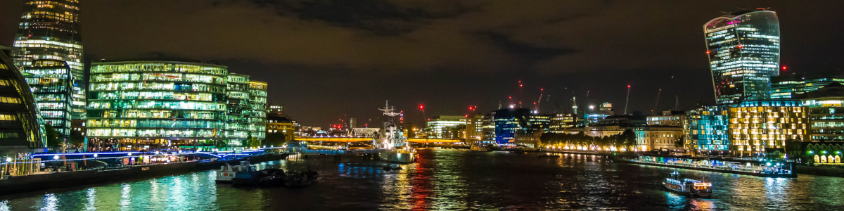 nightime city scape